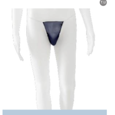 Tanga Homem   Polipropileno Azul  (100 unidades)