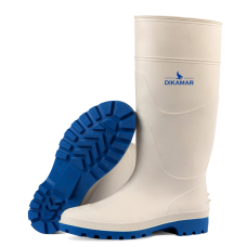 Botas   Branco/Azul(PVC PRICEBUSTER WHITE)