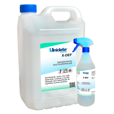 X-DEF  desinfetante bactericida (NÃO BIOCIDA) áreas alimentares multisuperficies
