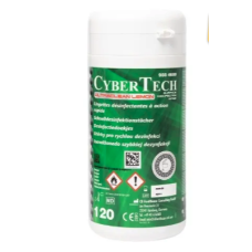 TOALHITAS DESINFETANTES LIMÃO BOIÃO 120U CYBERTECH
