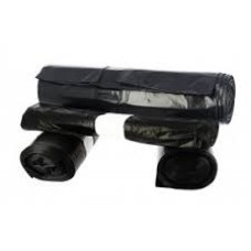 SACOS PLÁSTICO Preto LIXO - rolo -  80X90 6unid. - 100 Litros