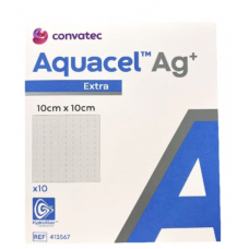 Aquacel Ag + Extra Penso Esteril 10x10cm 10 un