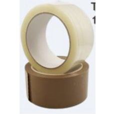 Fita Cola Transparente castanha (100mt)