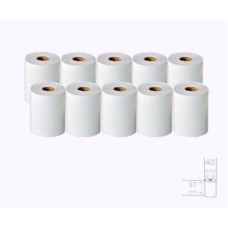 ROLOS TERMICOS Multibanco  57X35X11 (58G) - 10 rolos