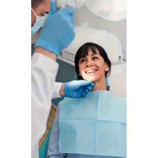 Babete Dentário Azul | Bibe  (500 unidades)