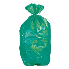 SACOS PLÁSTICO verde - ROLOs - 30 litros (20 sacos)