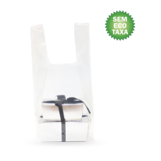 SACO PLÁSTICO ALÇA BD CRISTAL 30X40 (500)