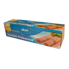 PAPEL DE ALUMINIO 290 mm -13 micras - 6 bobinas