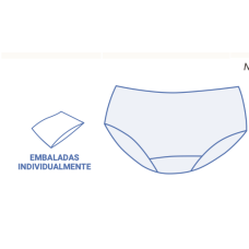 Cueca SMS Azul  Descartável (25 unidades)