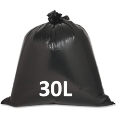 SACOS Plástico (30lts) Preto LIXO (20 unid)